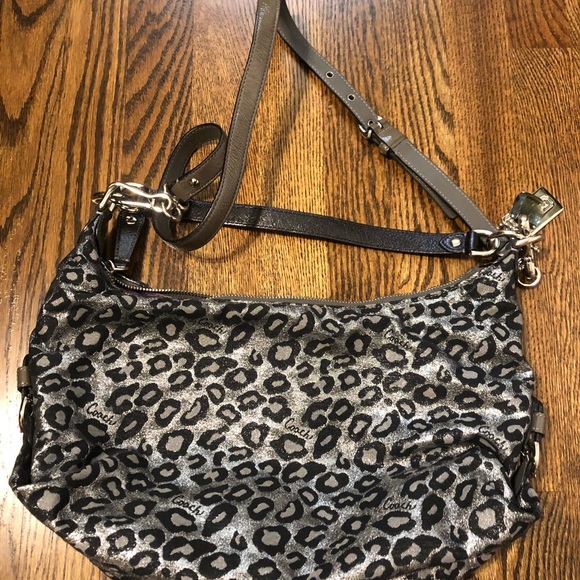 Authentic Coach Cheetah Print Handbag - Picture 4 of 9